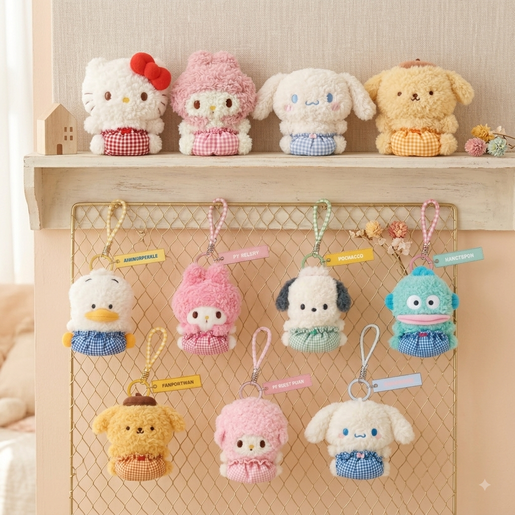[Early Bird Pre-order 15% Off] Sanrio Fluffy Series Plush Doll