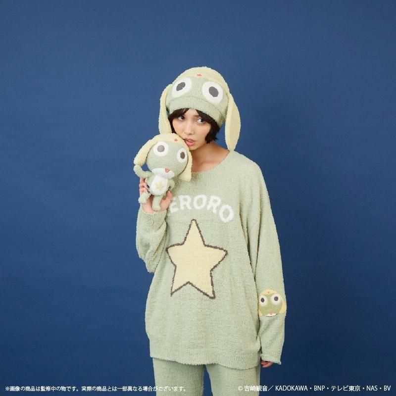 【預訂】Keroro軍曹 x  日本Palude｜毛絨絨家居服 / 長褲