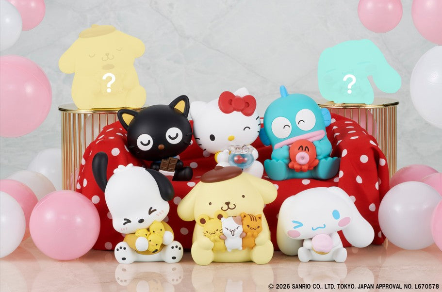 Sanrio｜肩並肩抱抱模型盲盒第2彈（隨機款）