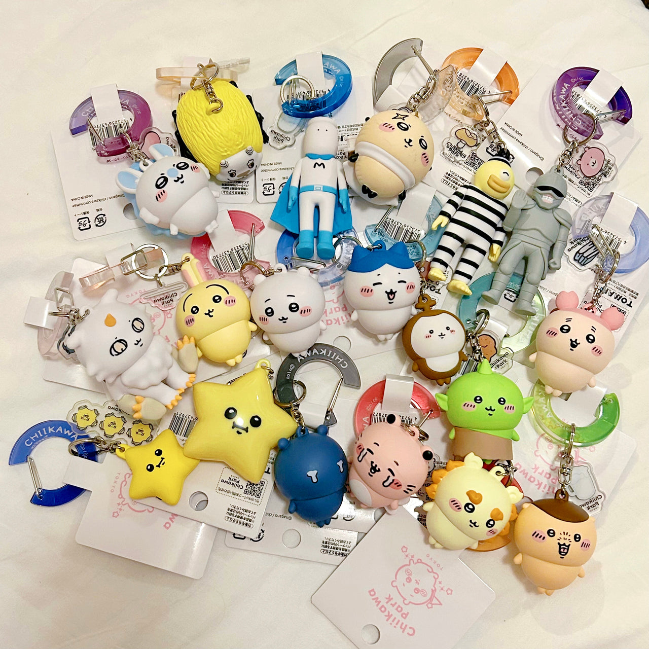 Chiikawaちいかわ｜Chiikawa Park｜角色模型鎖匙扣