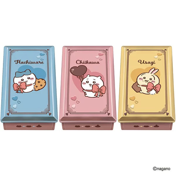 【優惠價】Chiikawaちいかわ｜情人節朱古力小鐵盒（不包本地運費）