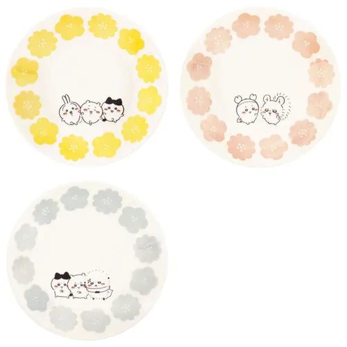 Chiikawa | Happy Flower Pattern Plate