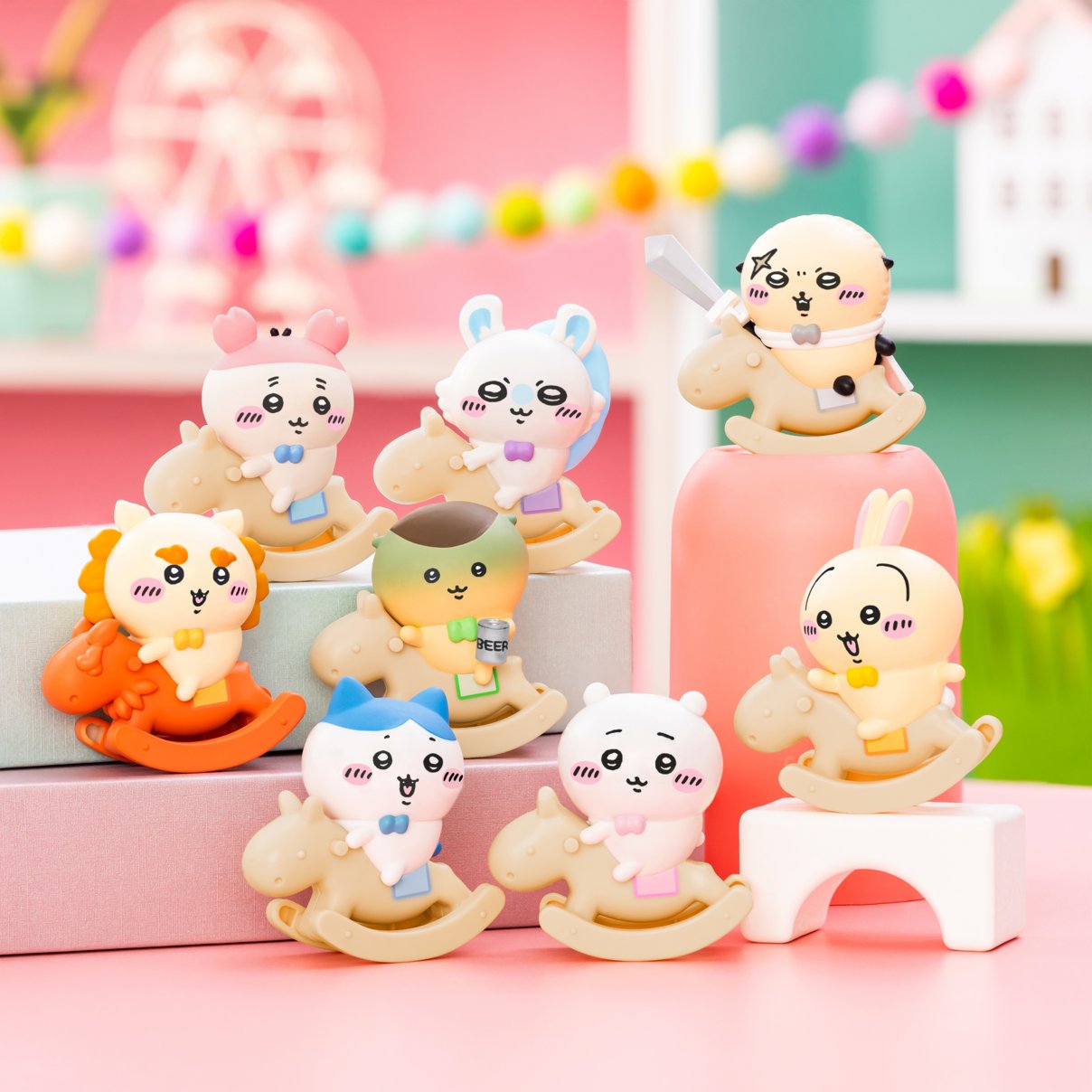 Chiikawa | Rocking Horse Blind Box (Set of 8) (Local shipping not included)