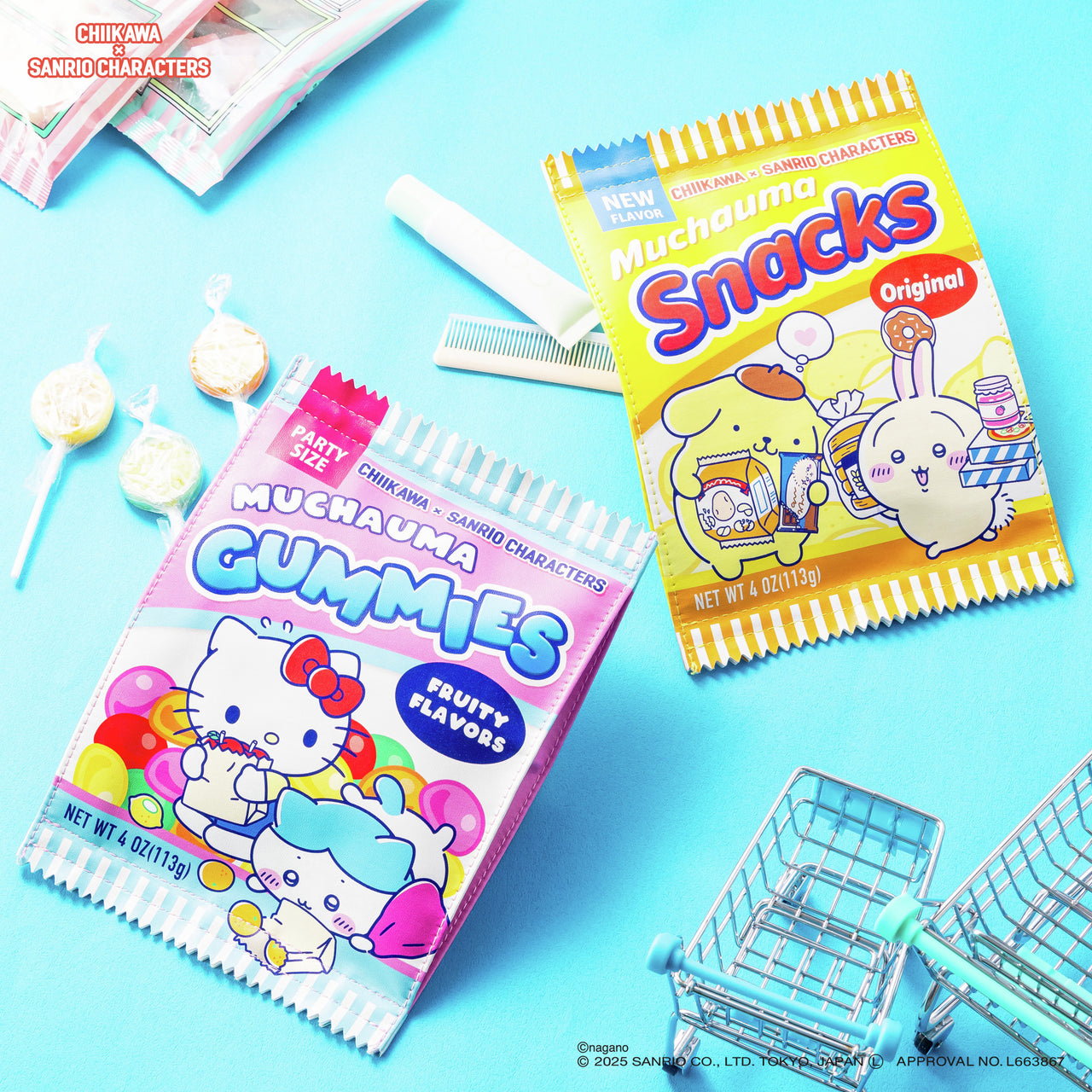Chiikawa x Sanrio｜零食袋