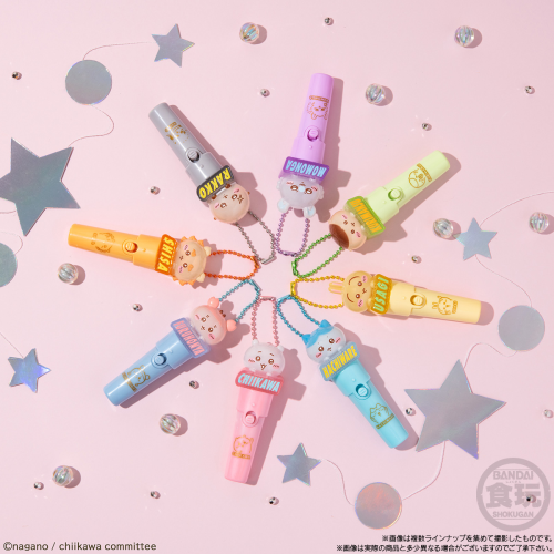 Chiikawa | Candy Toy | Cheering Light Stick Keychain (Random) (10 Boxes per Case)