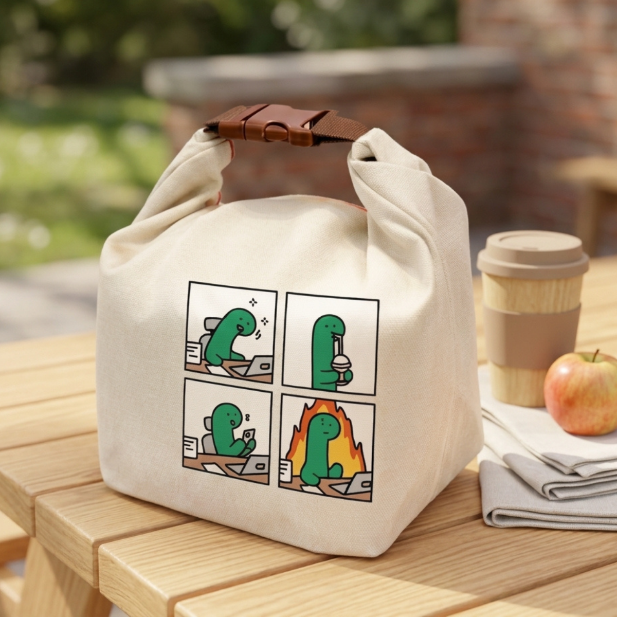 JOGUMAN Little Dinosaur｜Shopping Bag