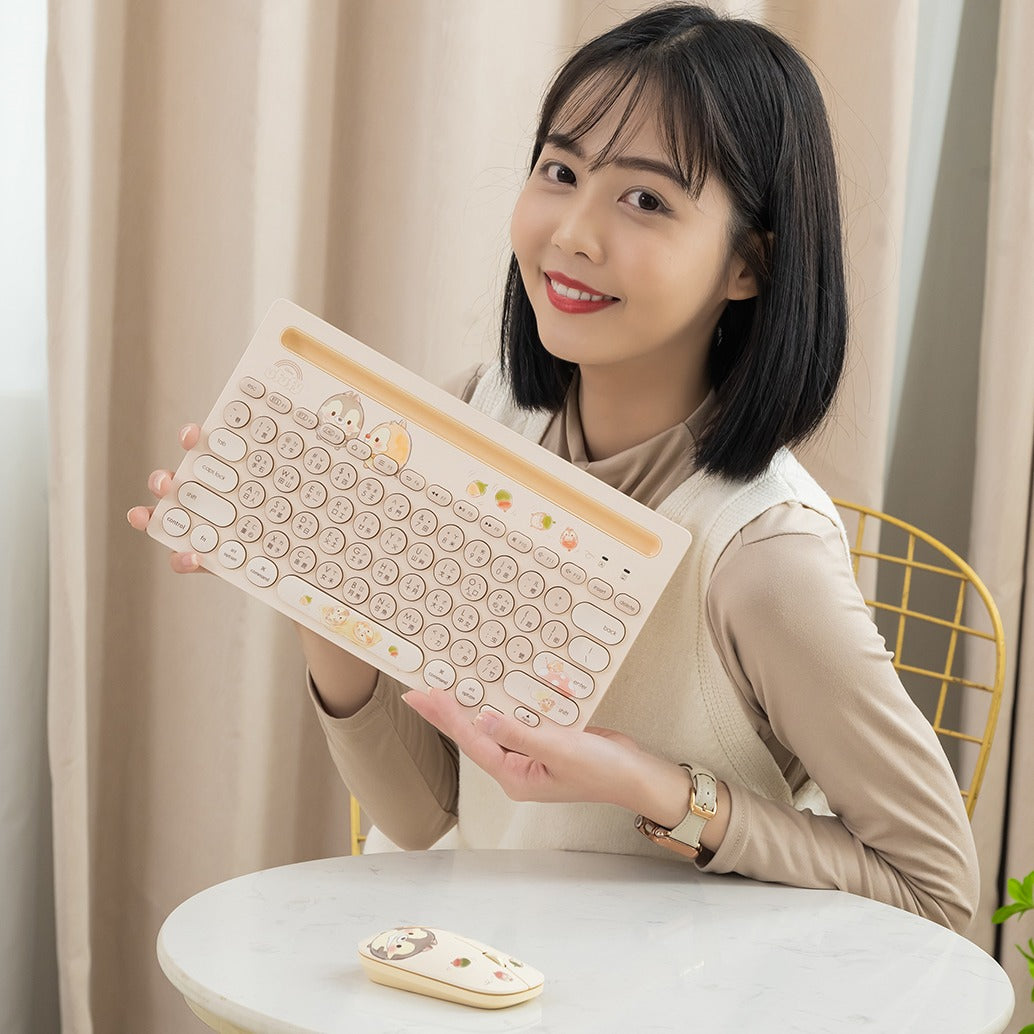 台灣InfoThink｜迪士尼｜大鼻鋼牙無線鍵盤/藍牙滑鼠