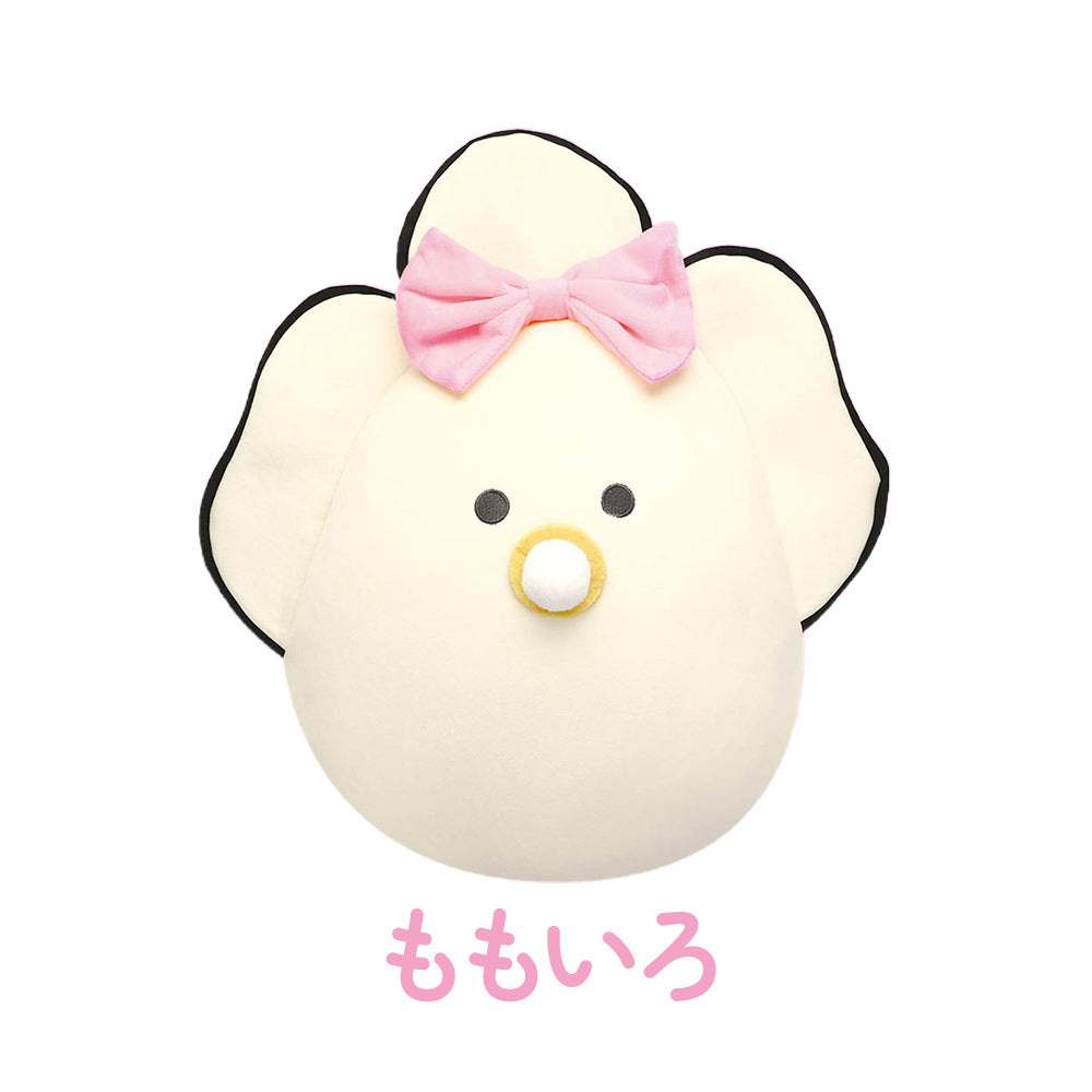 【優惠價】日本豆豆眼｜麻糬質感｜巨大蝴蝶結奶嘴生蠔BB公仔