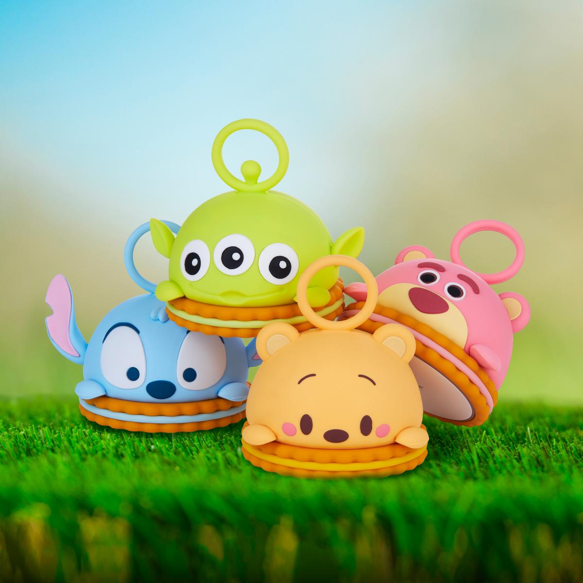 台灣infoThink｜小熊維尼/三眼仔/勞蘇/史迪仔餅乾造型磁吸充