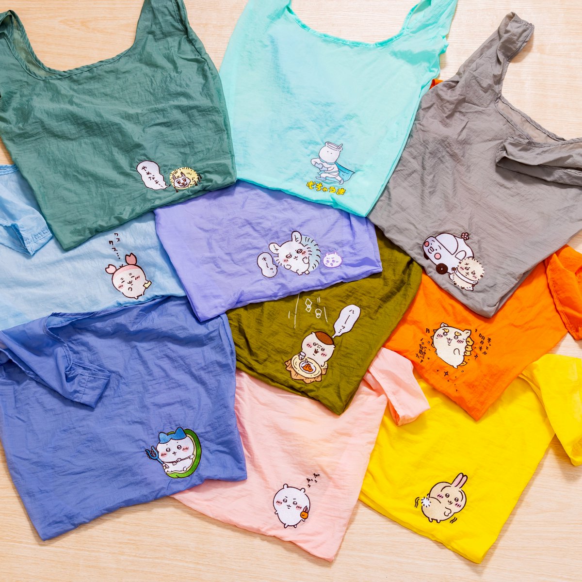 Chiikawaちいかわ｜環保袋（附大頭公仔收納袋）