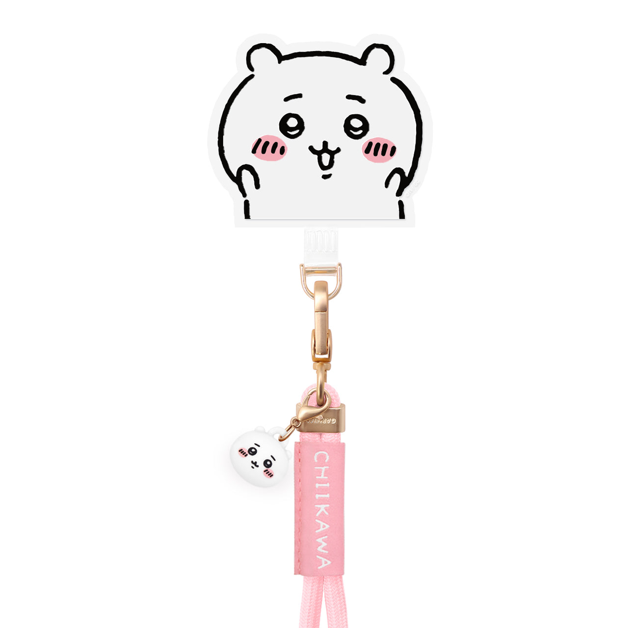 Chiikawaちいかわ｜台灣Garmma｜公仔吊飾扣環背帶（長繩）