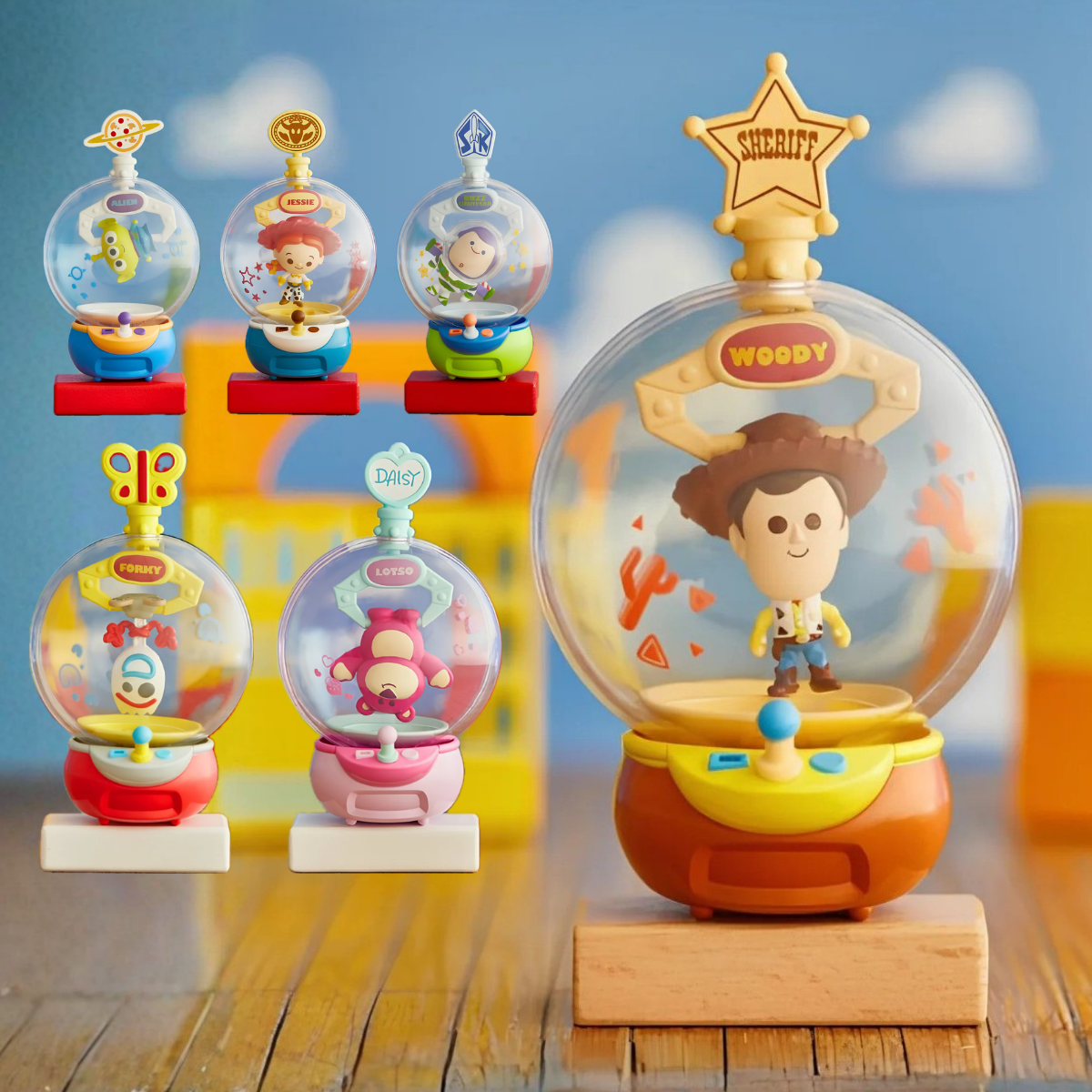 Disney｜《反斗奇兵》夾公仔機模型盲盒（全套6款）