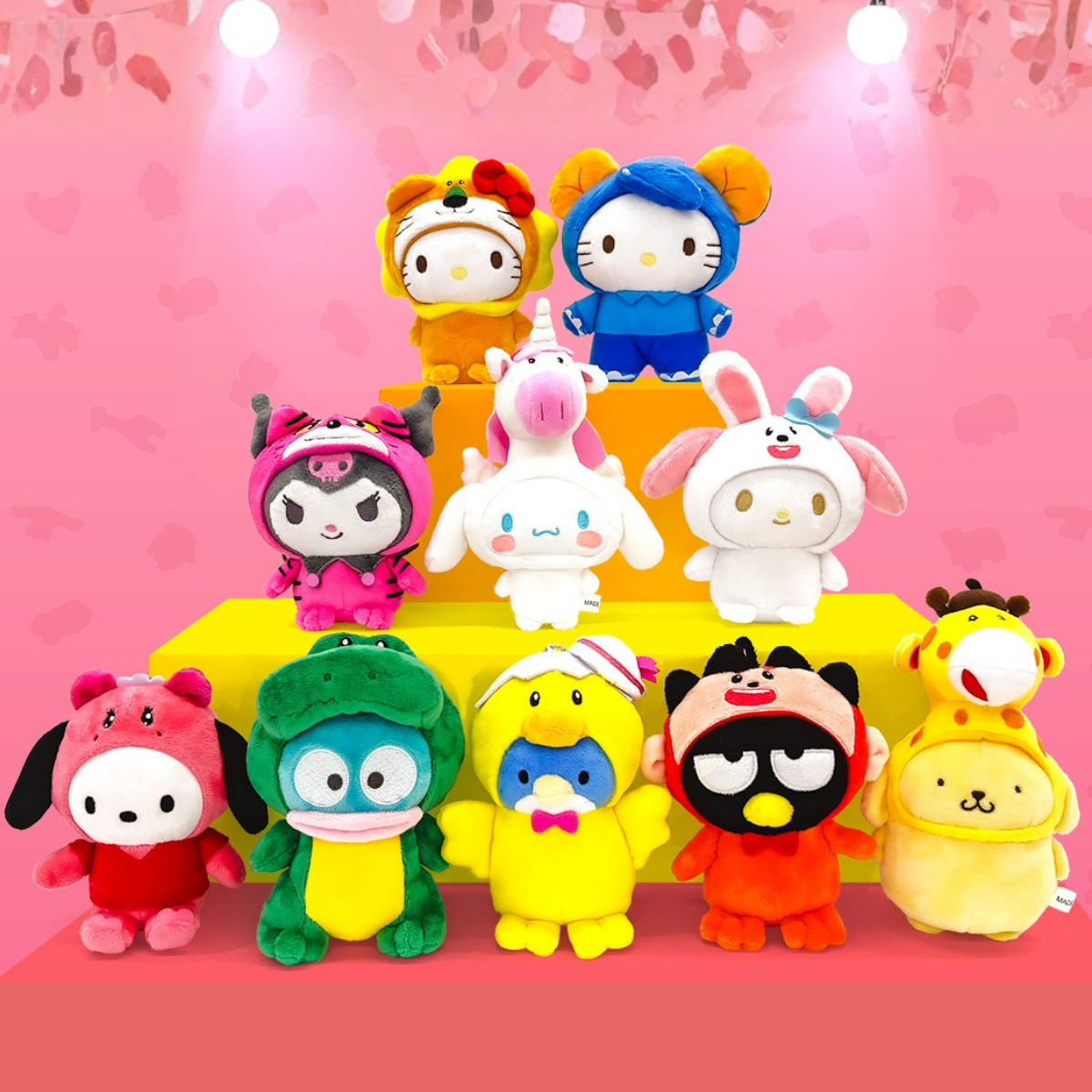 Sanrio x 愉快動物餅｜聯乘限定公仔掛飾