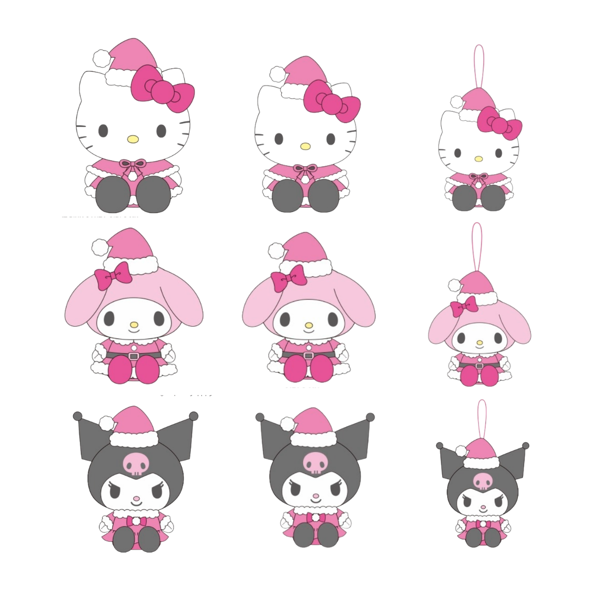 Sanrio｜粉紅聖誕系列