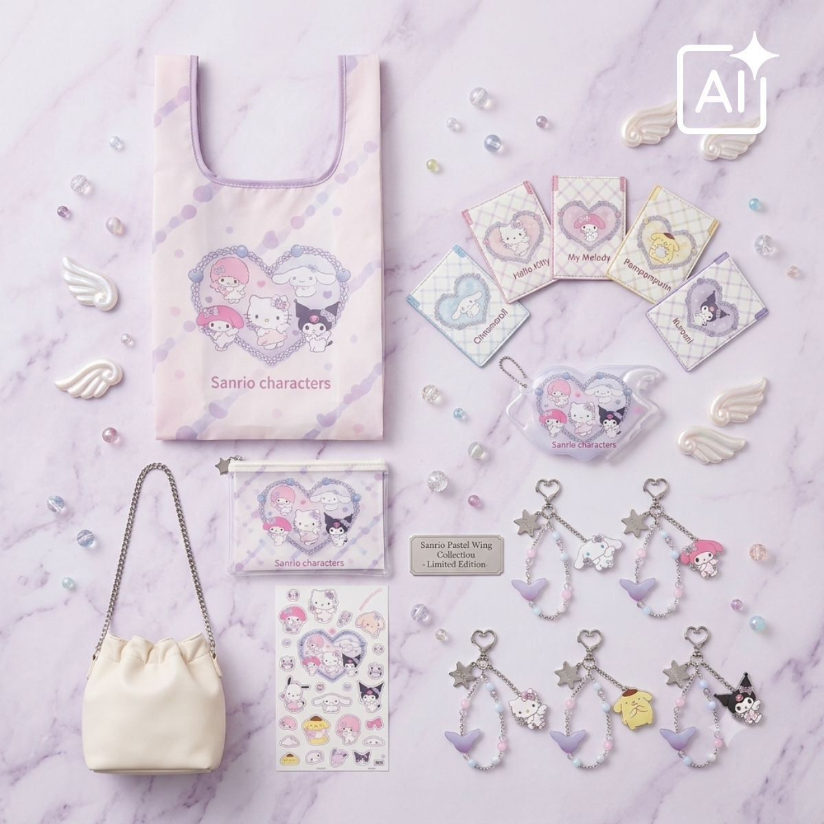 【早鳥預購85折】Sanrio｜天使系列周邊產品