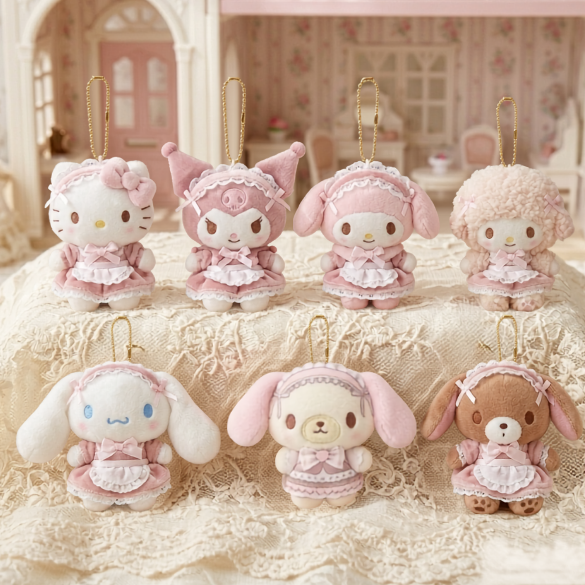 【早鳥預購結束】Sanrio｜女僕裝扮系列公仔