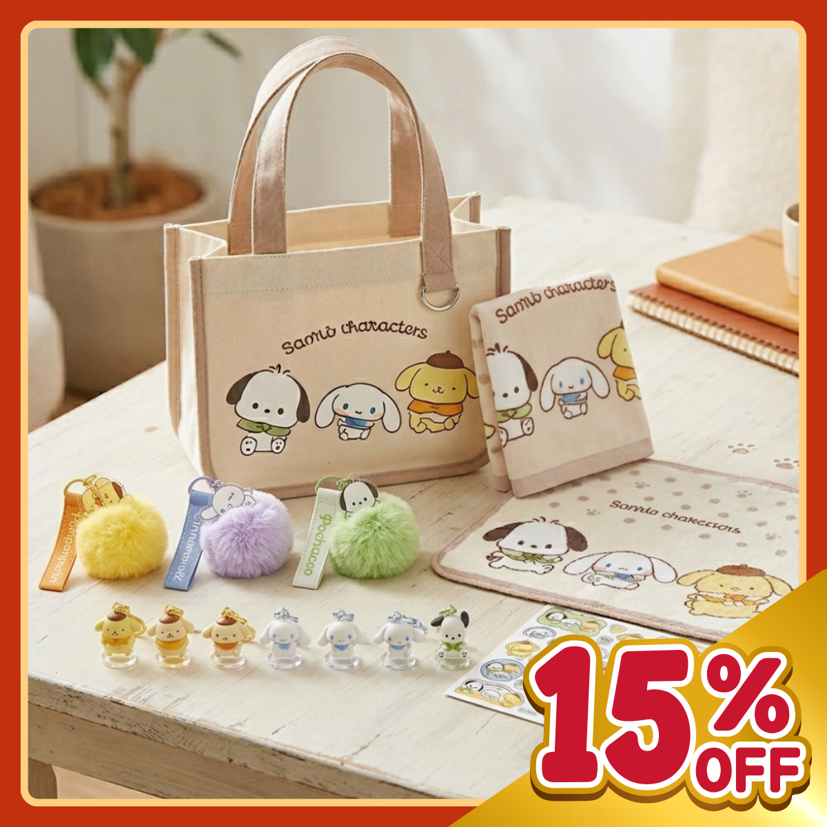 [Early Bird Pre-Order Ended] Sanrio | Tilted Head Collection Sundries