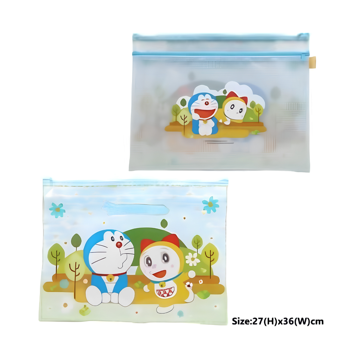 Doraemon 多啦A夢｜A4雙層拉鍊文件袋(兄妹款)