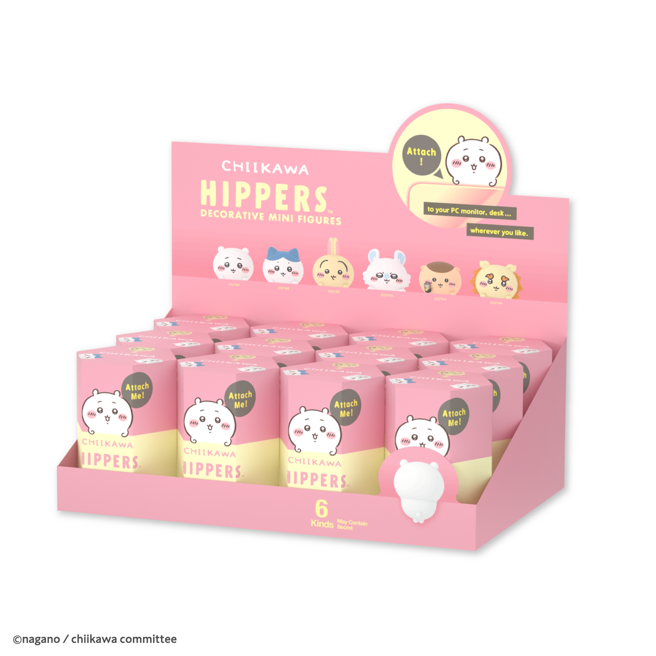 Chiikawaちいかわ｜HIPPERS Decorative Mini Figures 迷你裝飾公仔