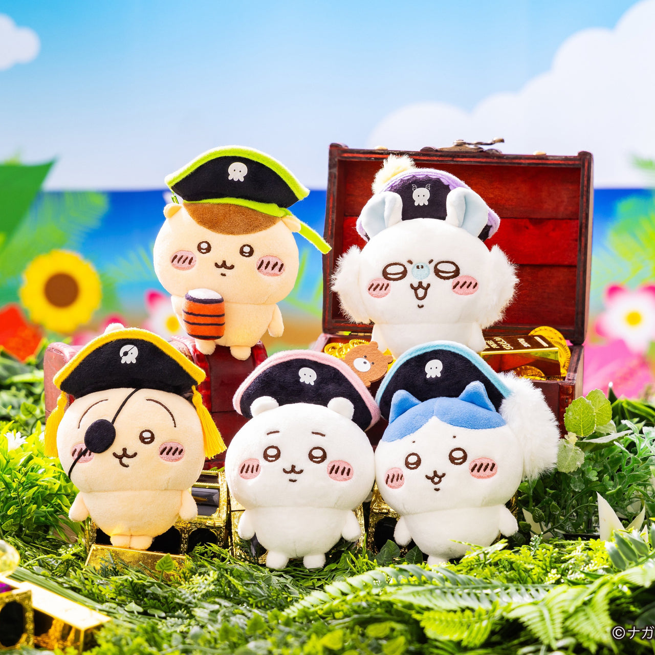 Chiikawaちいかわ｜台場冒險王系列掛飾公仔