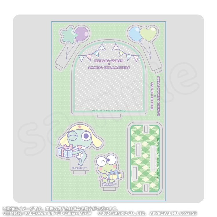 Keroro軍曹｜Sanrio 聯乘系列 立牌