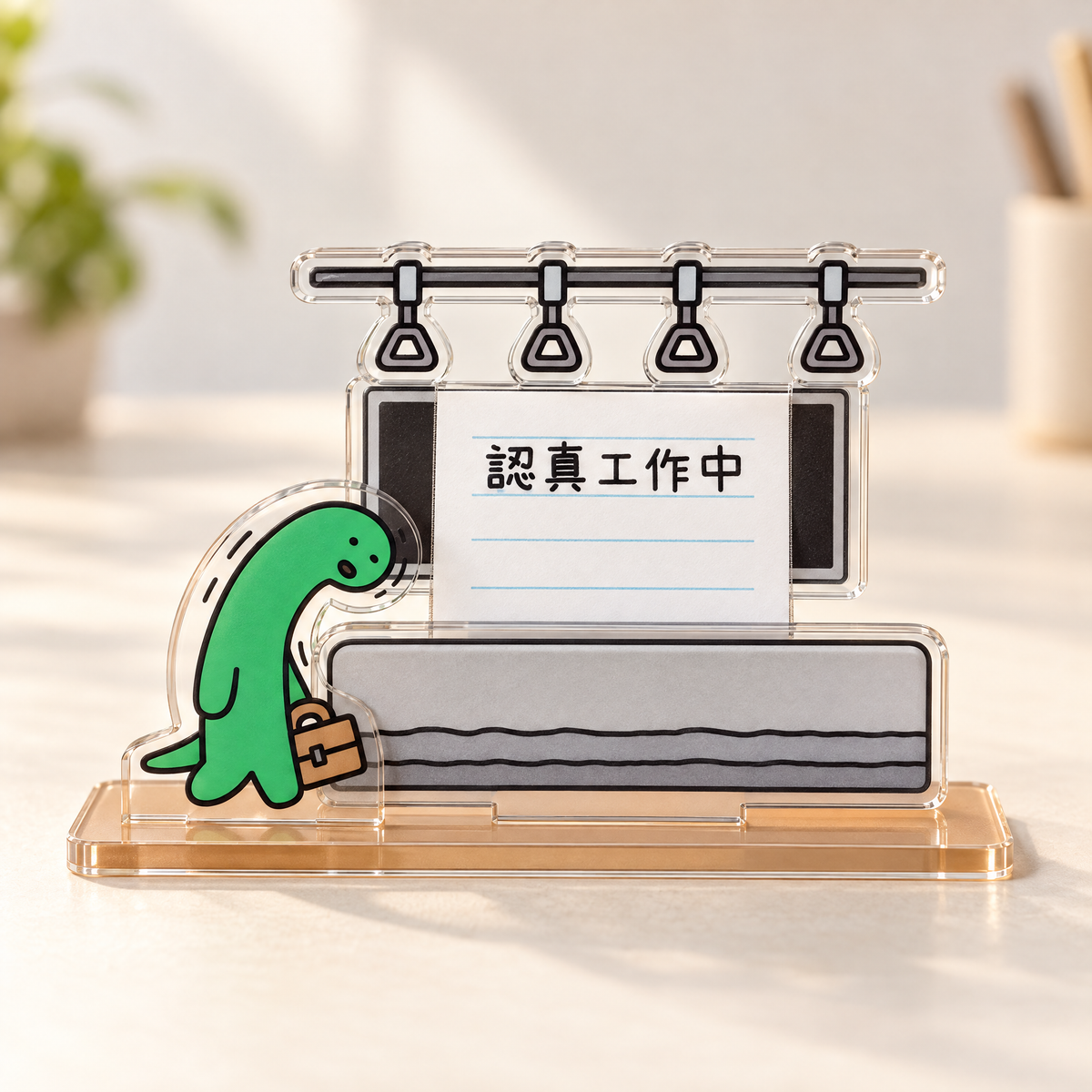 JOGUMAN 小恐龍｜亞克力備忘錄座