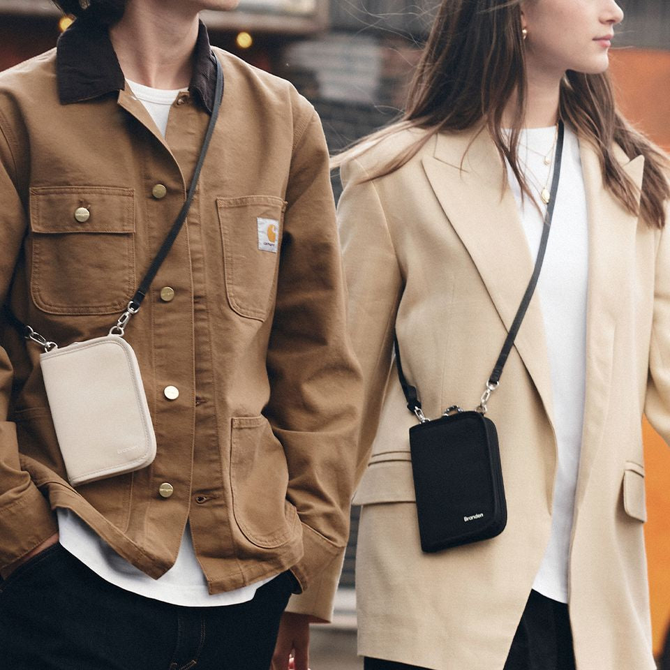 【現貨】韓國Branden｜輕薄防盗斜孭小袋