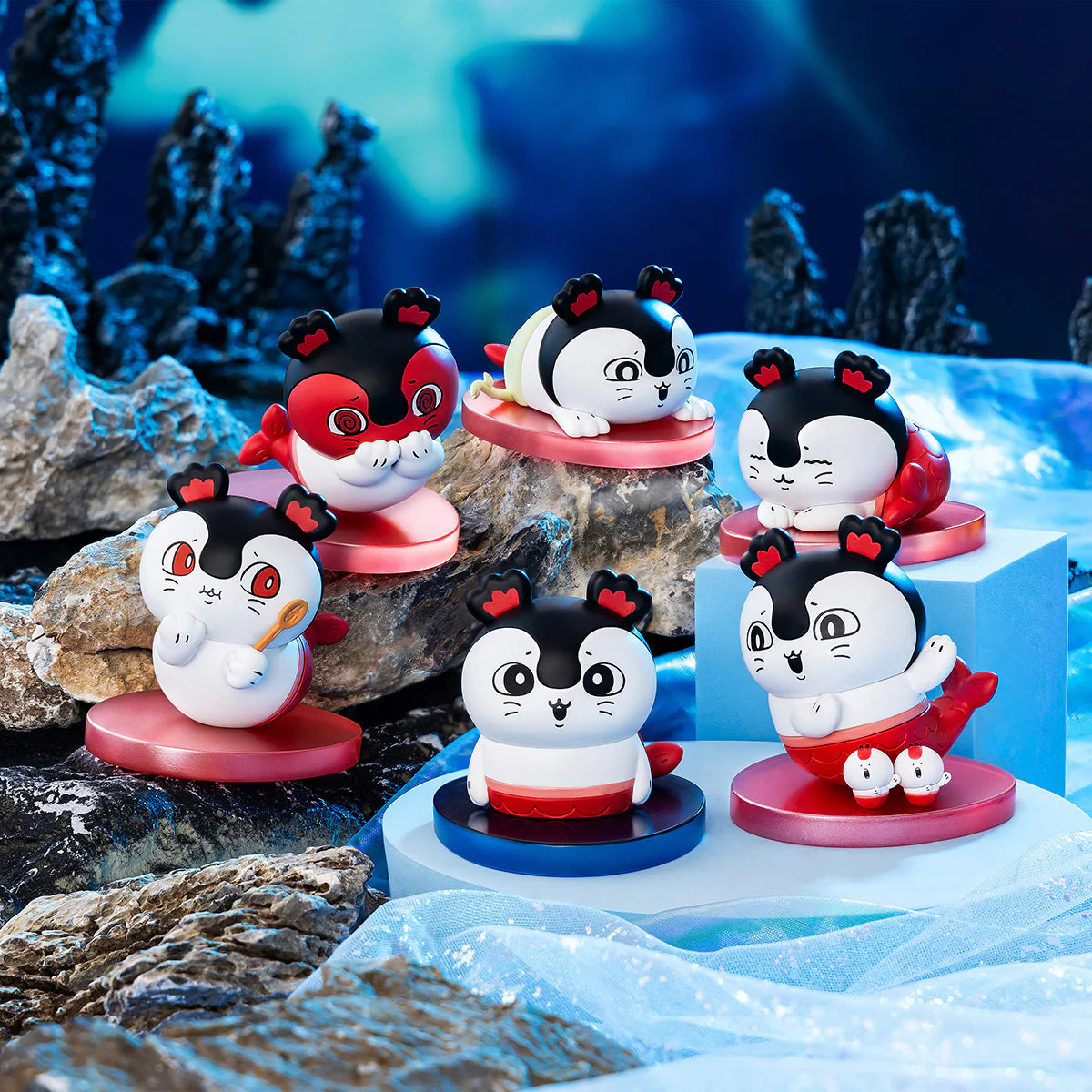 Chiikawa｜Secret of Mermaid Island｜Mermaid Blind Box (Set of 6) (Local shipping not included)