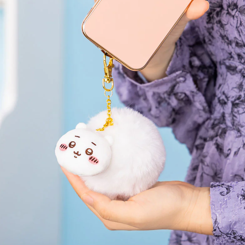 Chiikawaちいかわ｜毛毛球尾巴掛飾