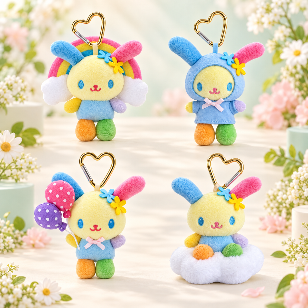 Sanrio｜Usahana 掛飾公仔（韓版）