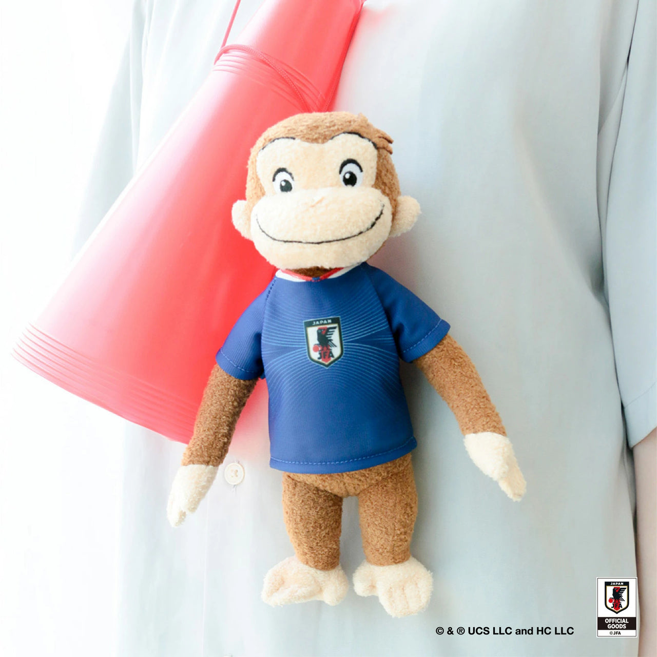 好奇猴喬治 Curious George ｜85週年紀念｜日本足球代表JFA ver. 公仔