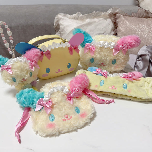 Sanrio x GRL｜Usahana（花小兔）蓬鬆捲毛系列