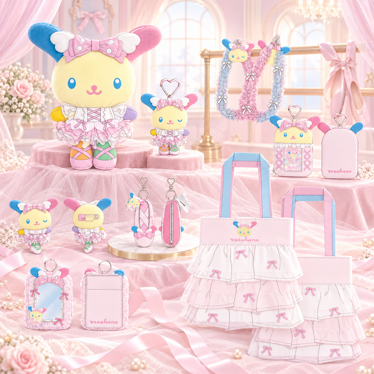 【早鳥預購9折】Sanrio｜Usahana芭蕾舞系列（香港限定）
