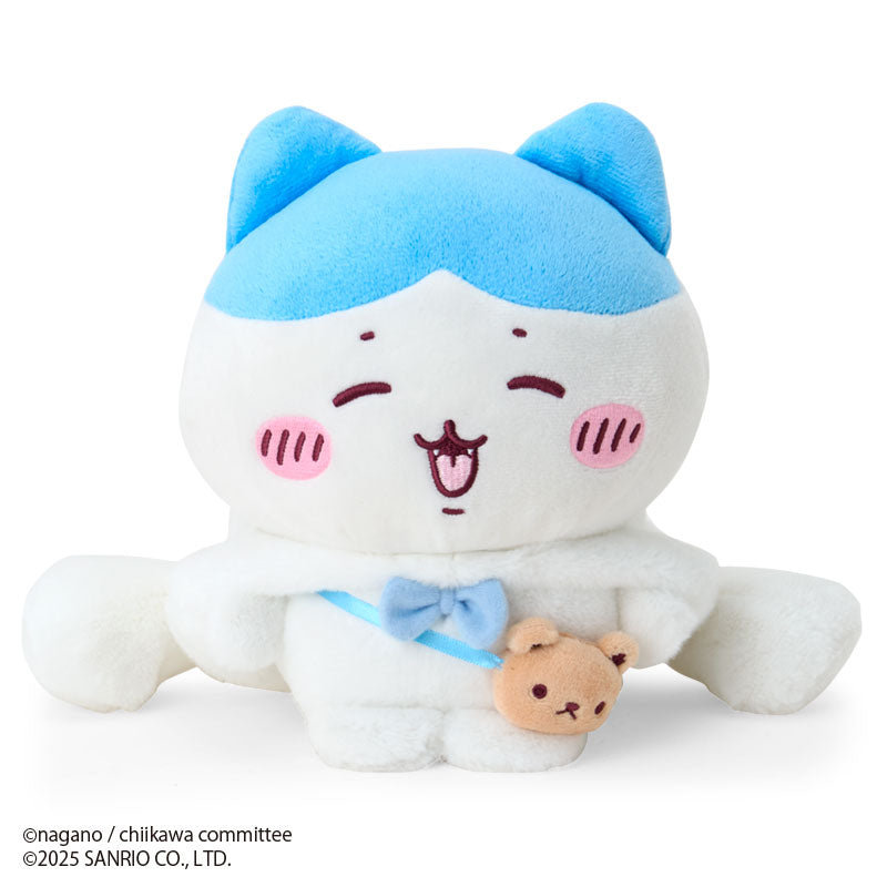 Chiikawa x Sanrio｜八字貓 Cinnamoroll 公仔
